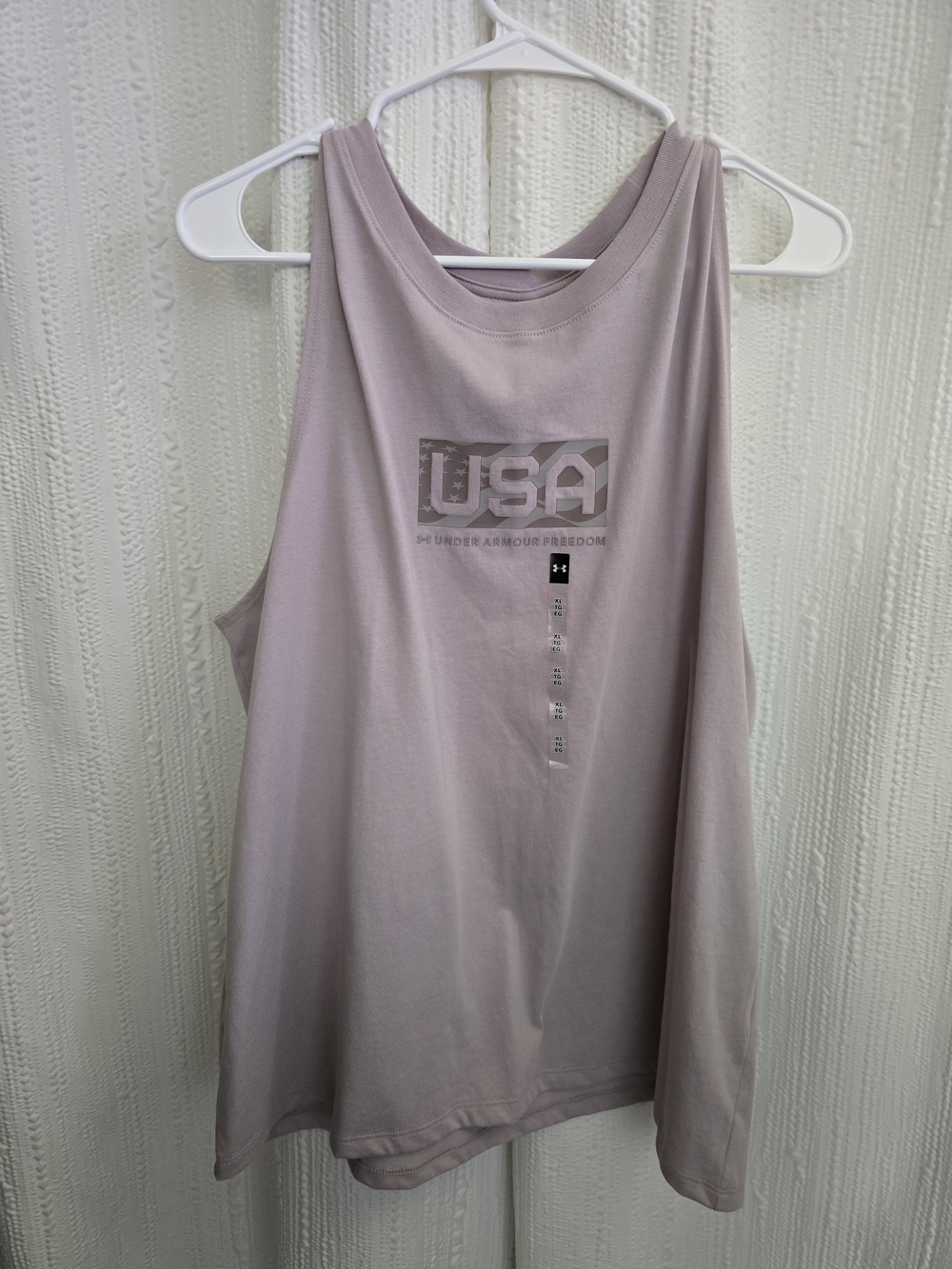Under Armour Women’s USA Graphic Sleeveless Tank - Light Mauve